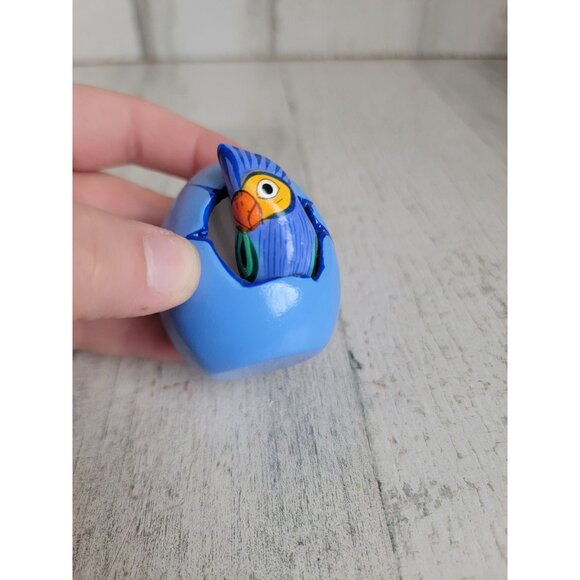 Mexican hatching bird blue‎ egg figure Cancun decor - Picture 3 of 7